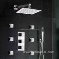 High Performance Price Transparency Brass Rain Shower Set